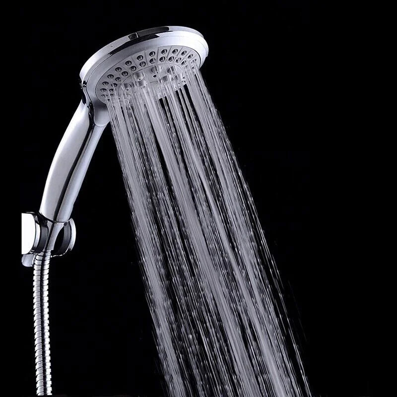 5 Setting Chrome Shower Head Comes With 5 FT Hose